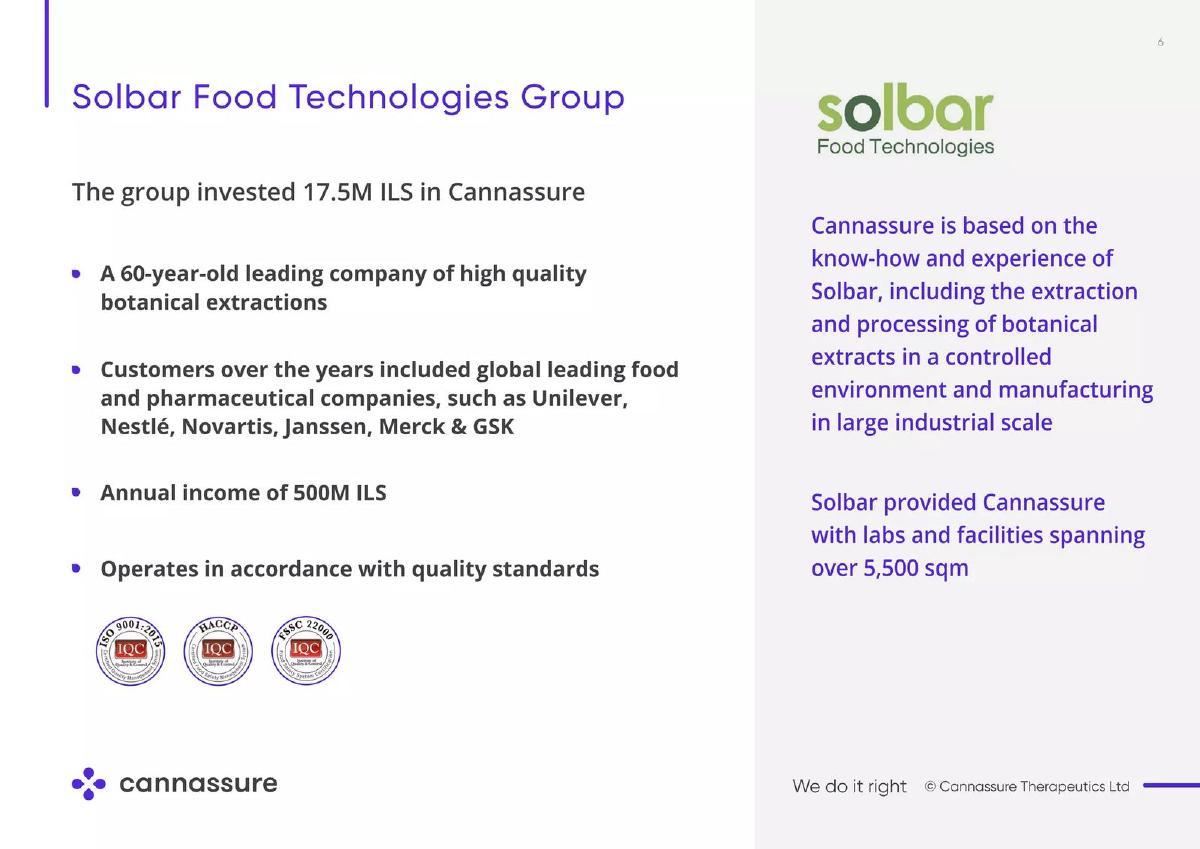 Cannassure pitch deck slide 6 of 19