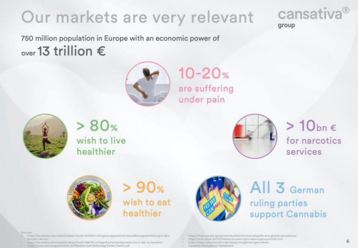 Cansativa pitch deck slide 6 of 12