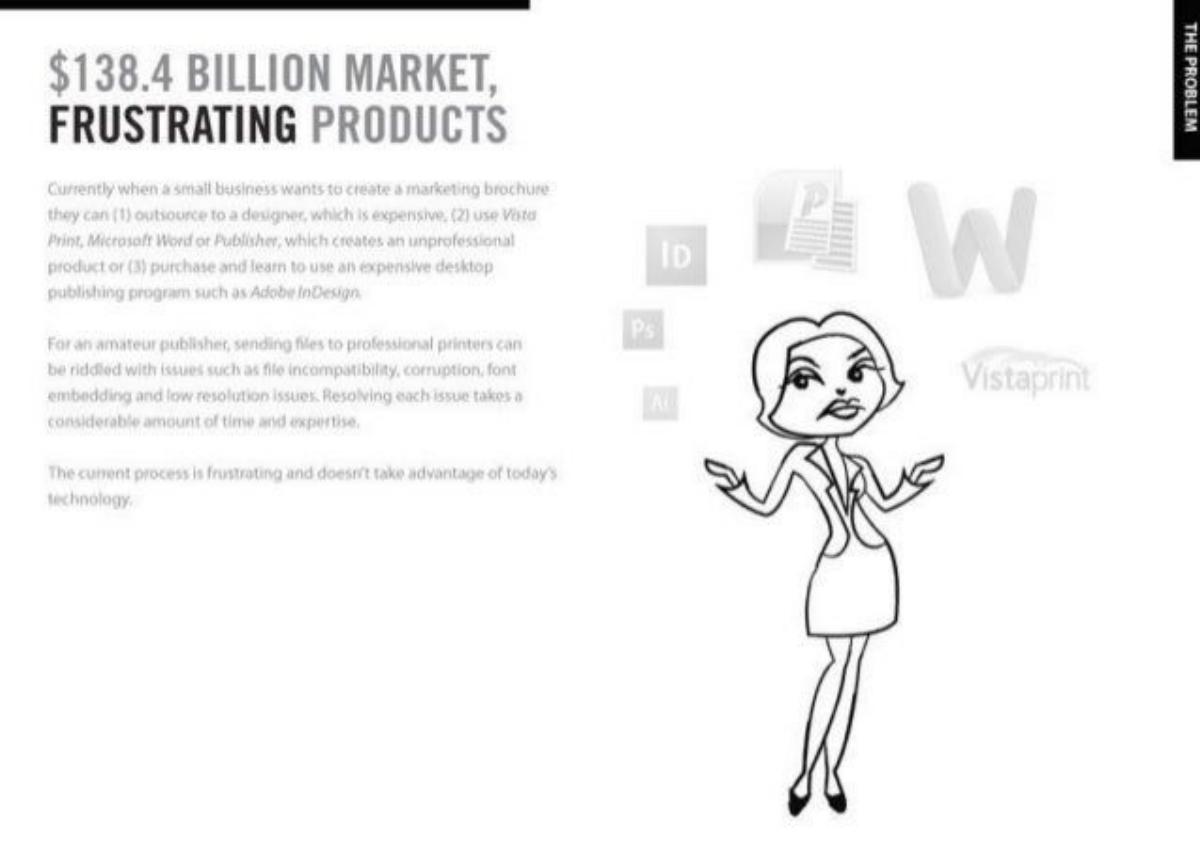 Canva pitch deck slide 3 of 12