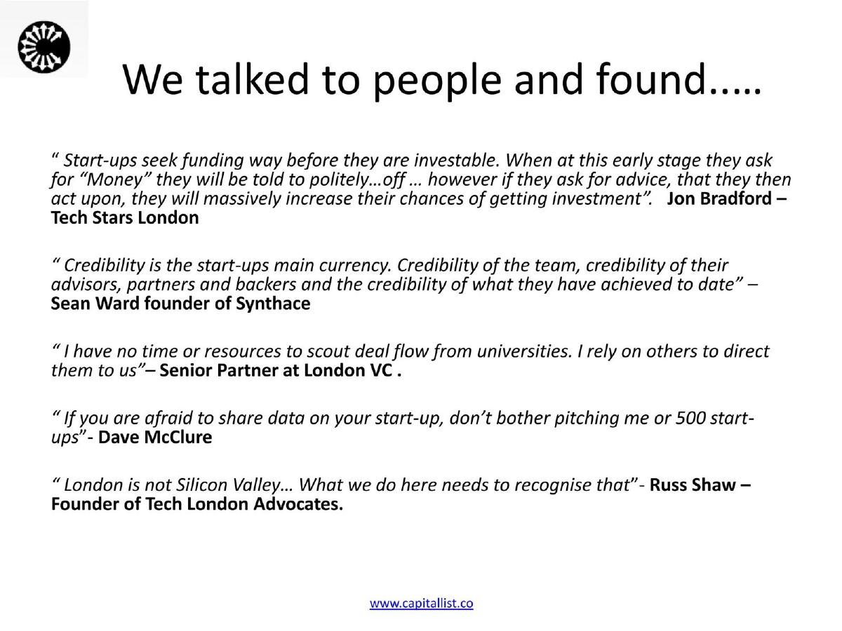 Capital List pitch deck slide 4 of 16