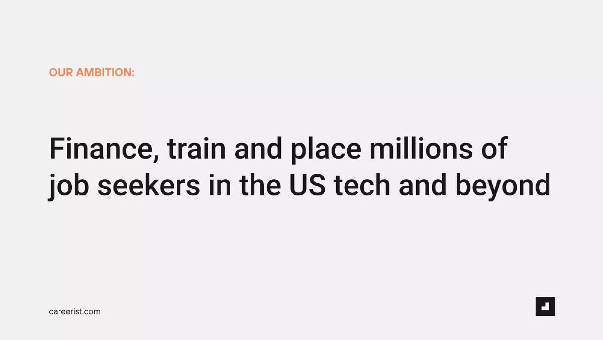 Careerist pitch deck slide 3 of 13