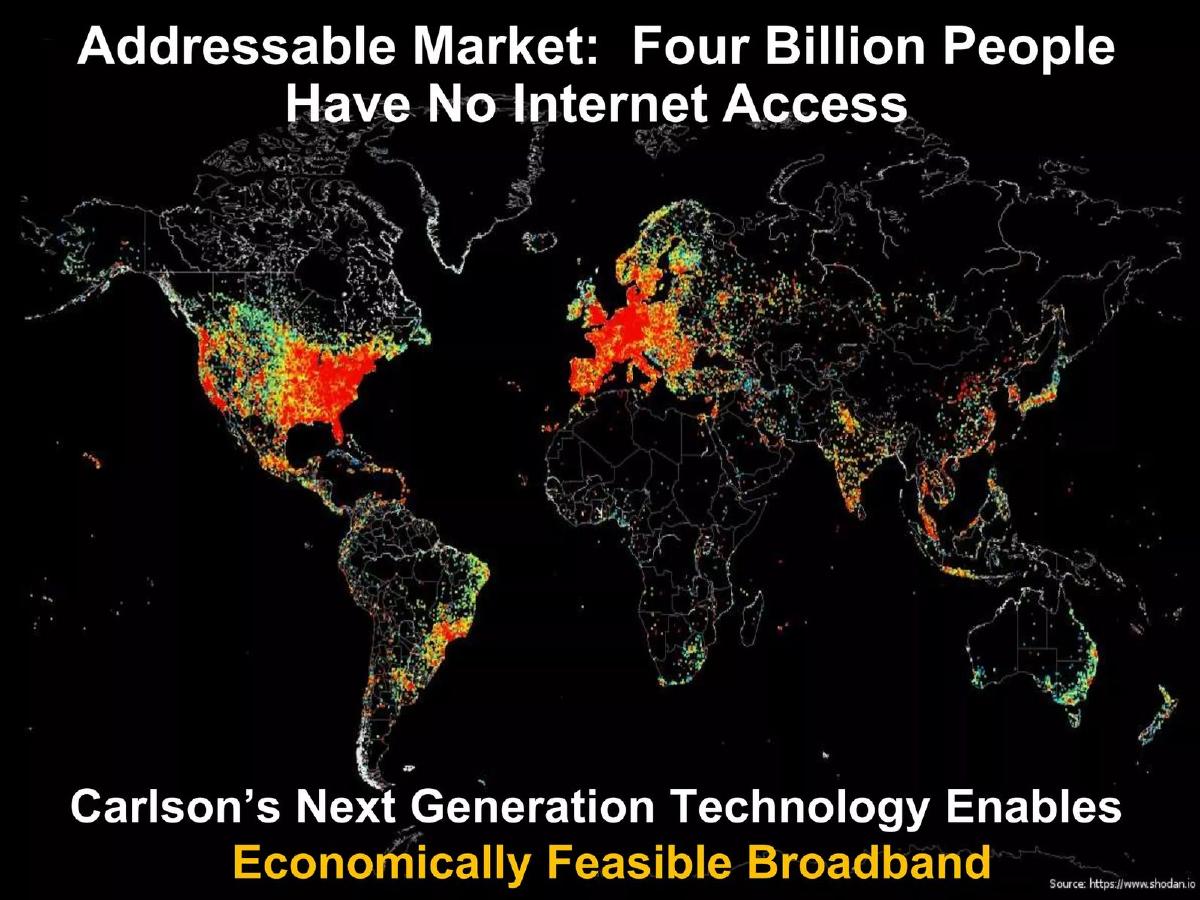 Carlson Wireless pitch deck slide 3 of 24