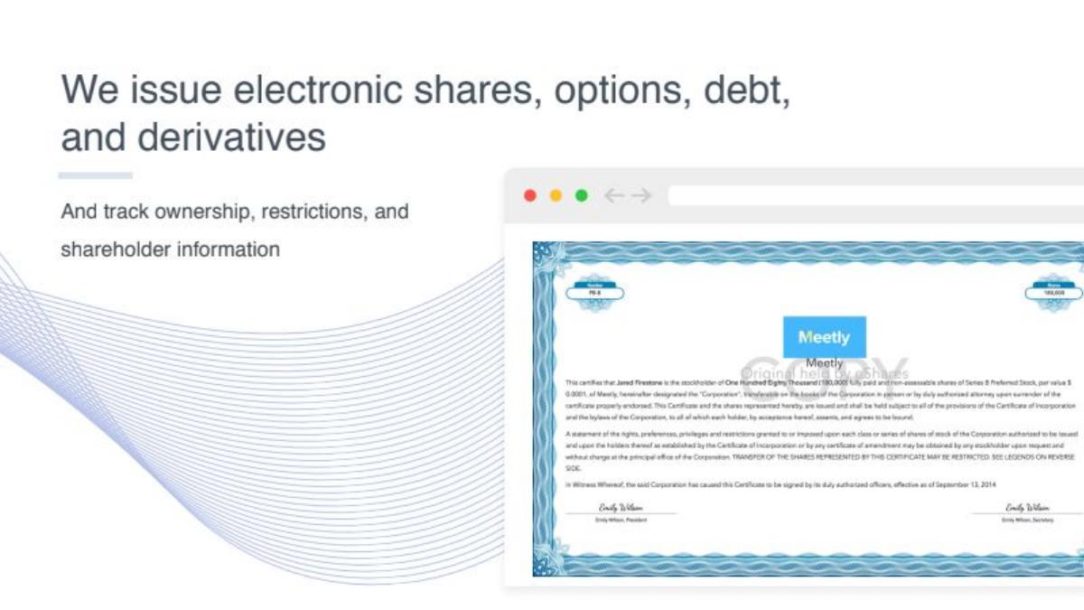 Carta pitch deck slide 5 of 23