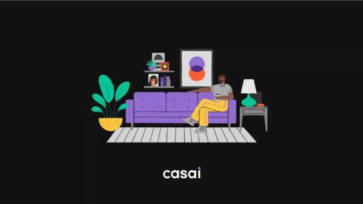 Casai pitch deck slide 1 of 22