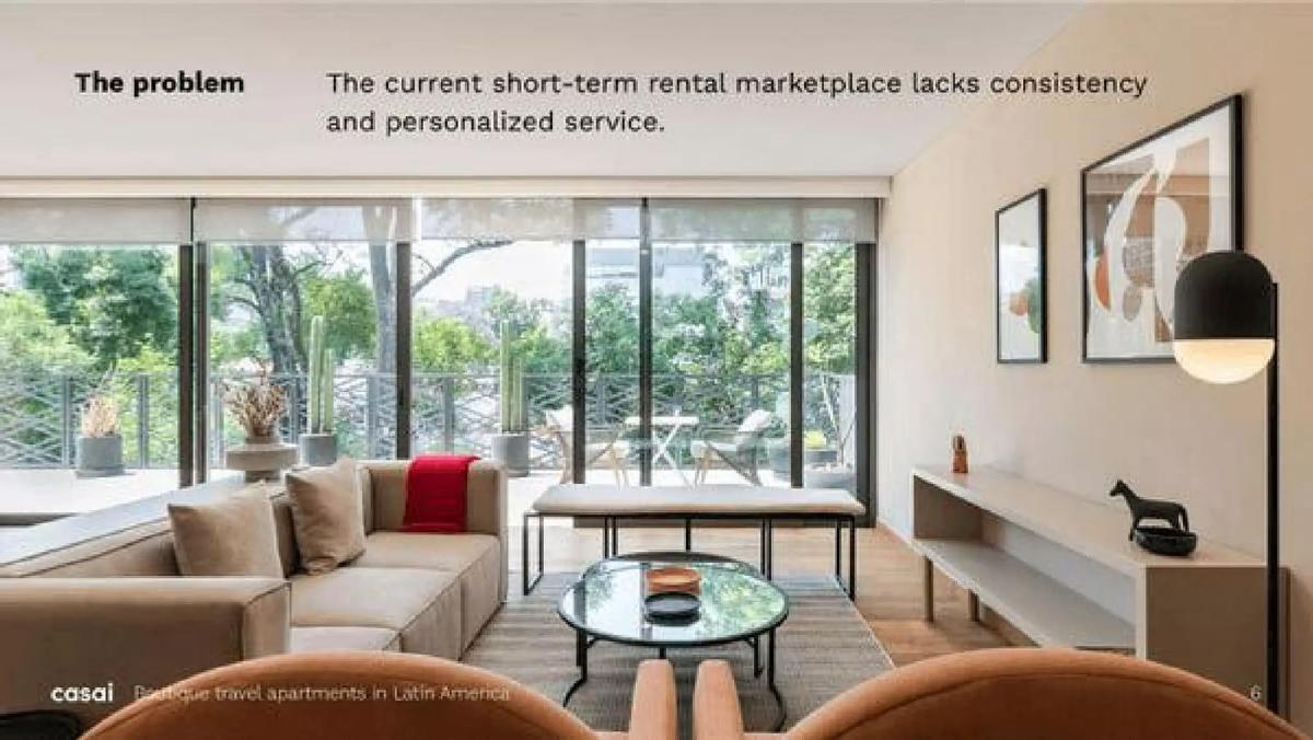 Casai pitch deck slide 6 of 22