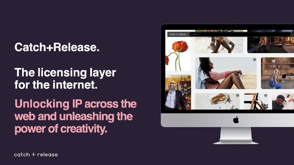 Catch+Release pitch deck slide 6 of 12
