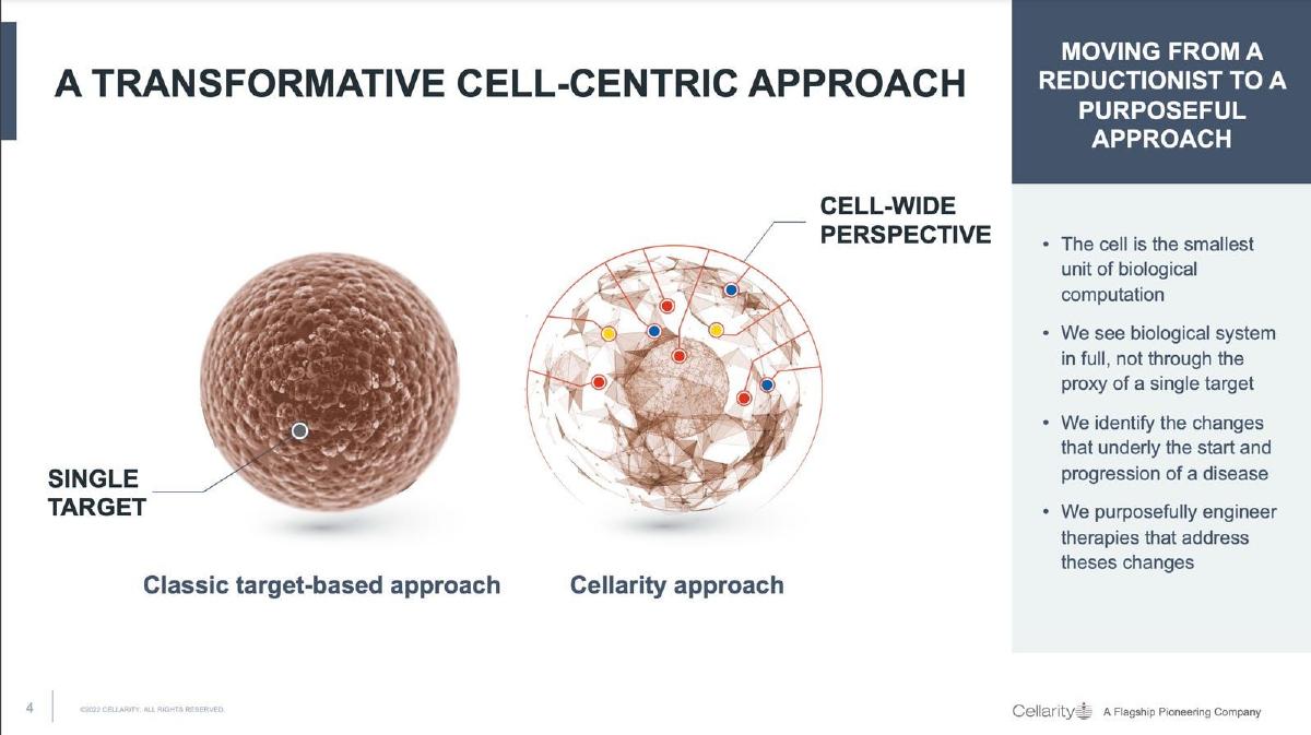Cellarity pitch deck slide 4 of 12