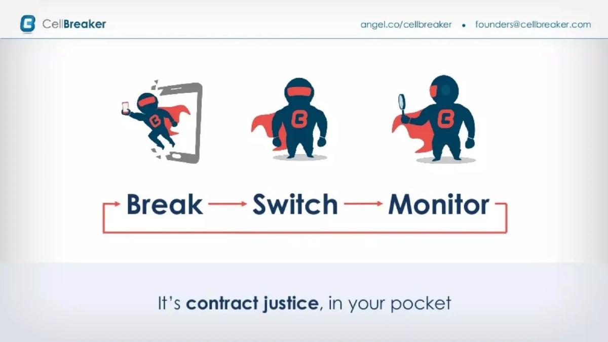 CellBreaker pitch deck slide 5 of 10
