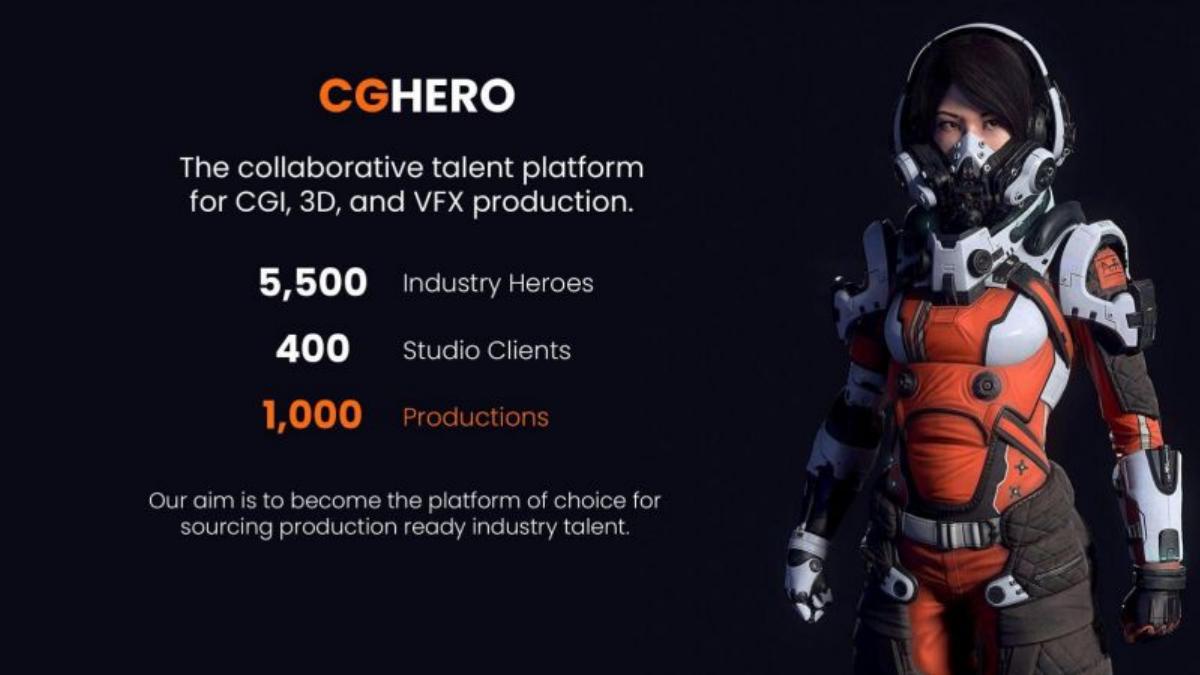 CGHero pitch deck slide 5 of 15