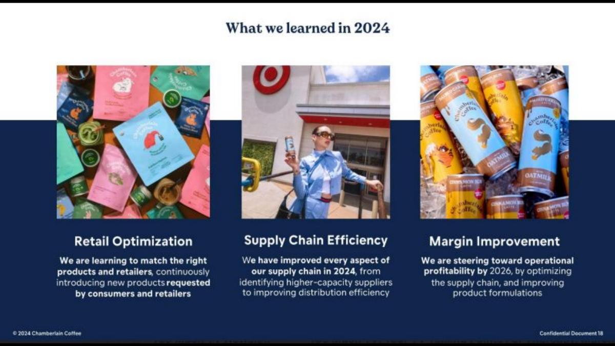 Chamberlain Coffee pitch deck slide 6 of 15
