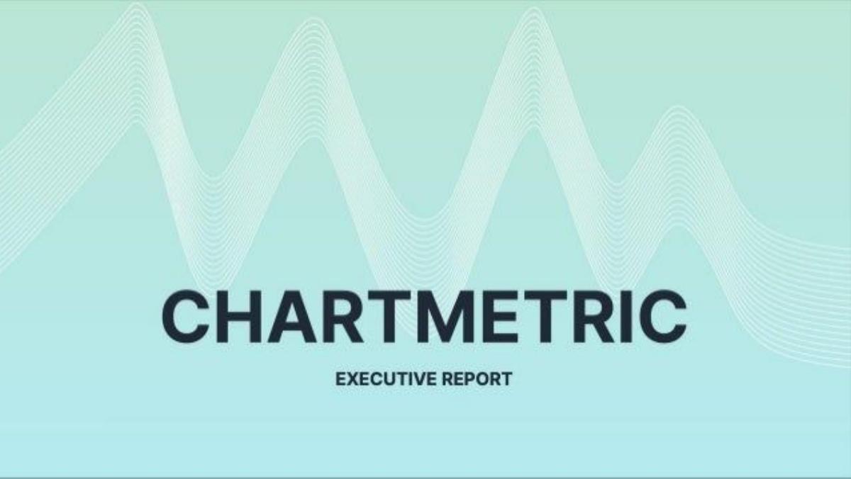 Chartmetric pitch deck slide 1 of 45