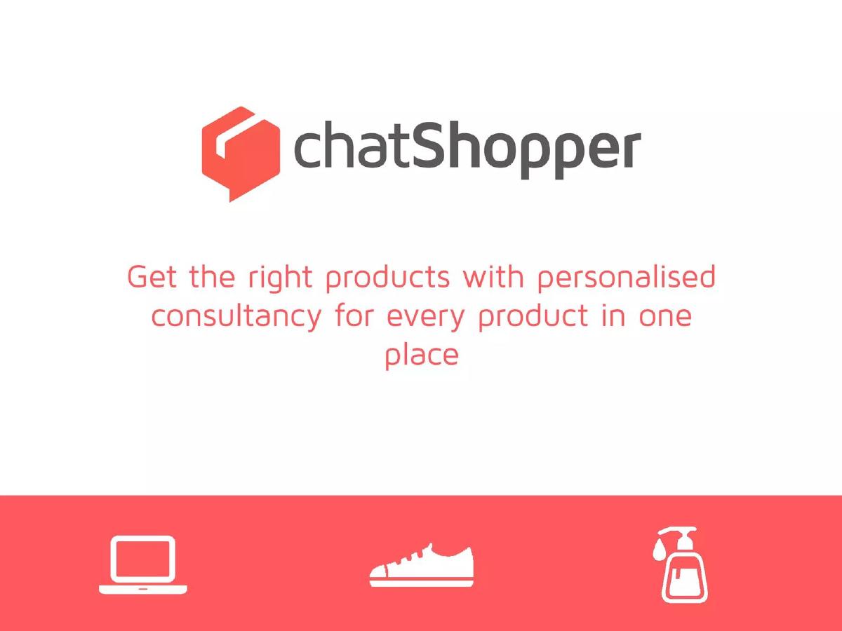 chatShopper pitch deck slide 6 of 20