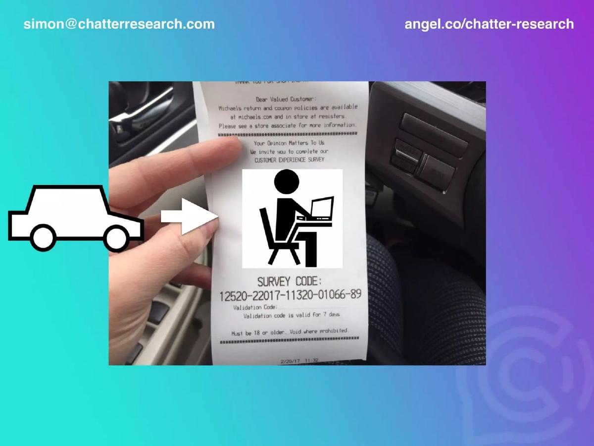 Chatter Research pitch deck slide 4 of 17