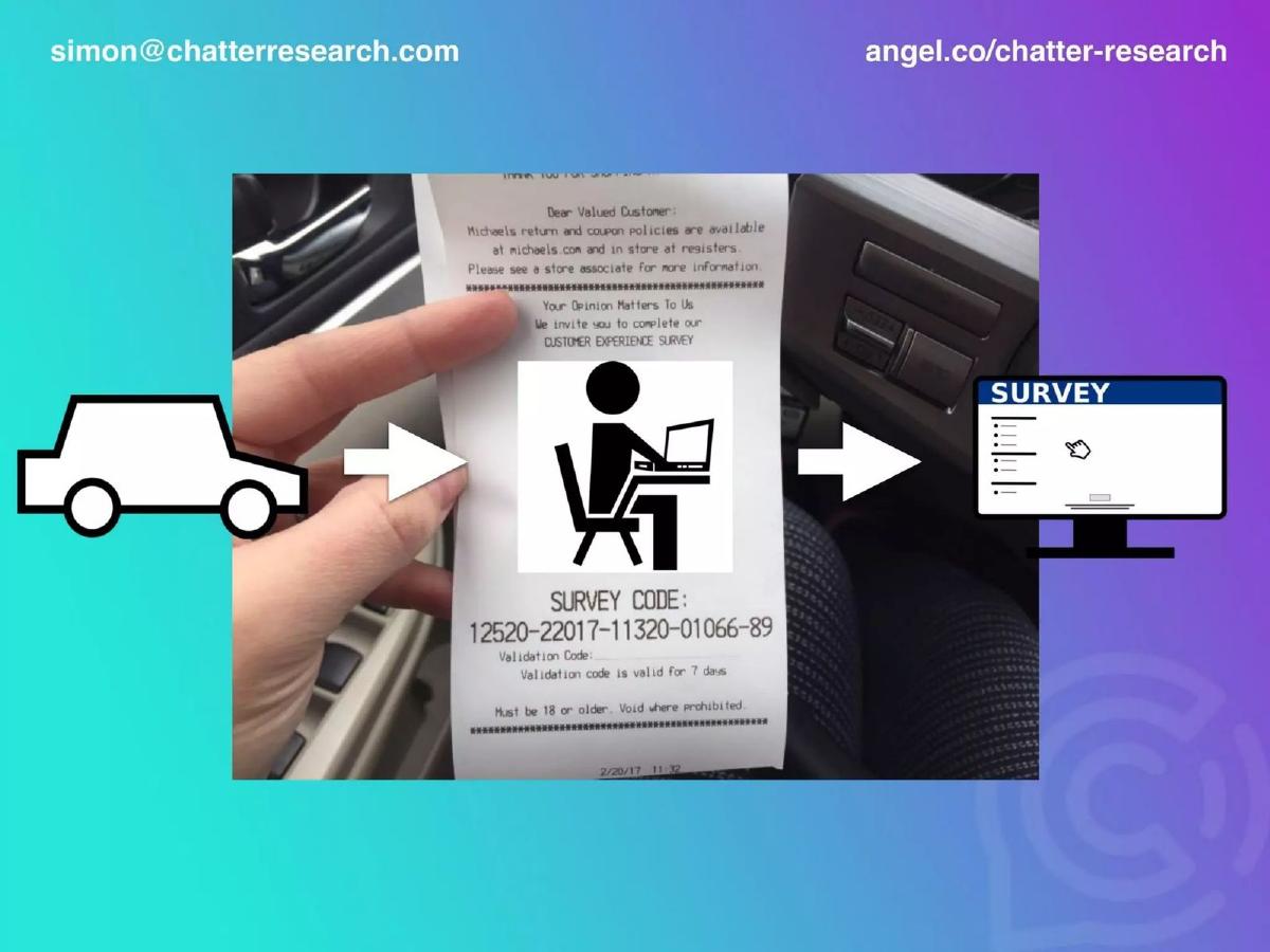 Chatter Research pitch deck slide 5 of 17