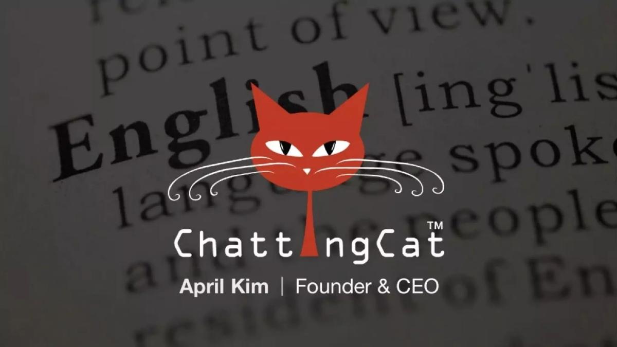 ChattingCat pitch deck slide 1 of 14