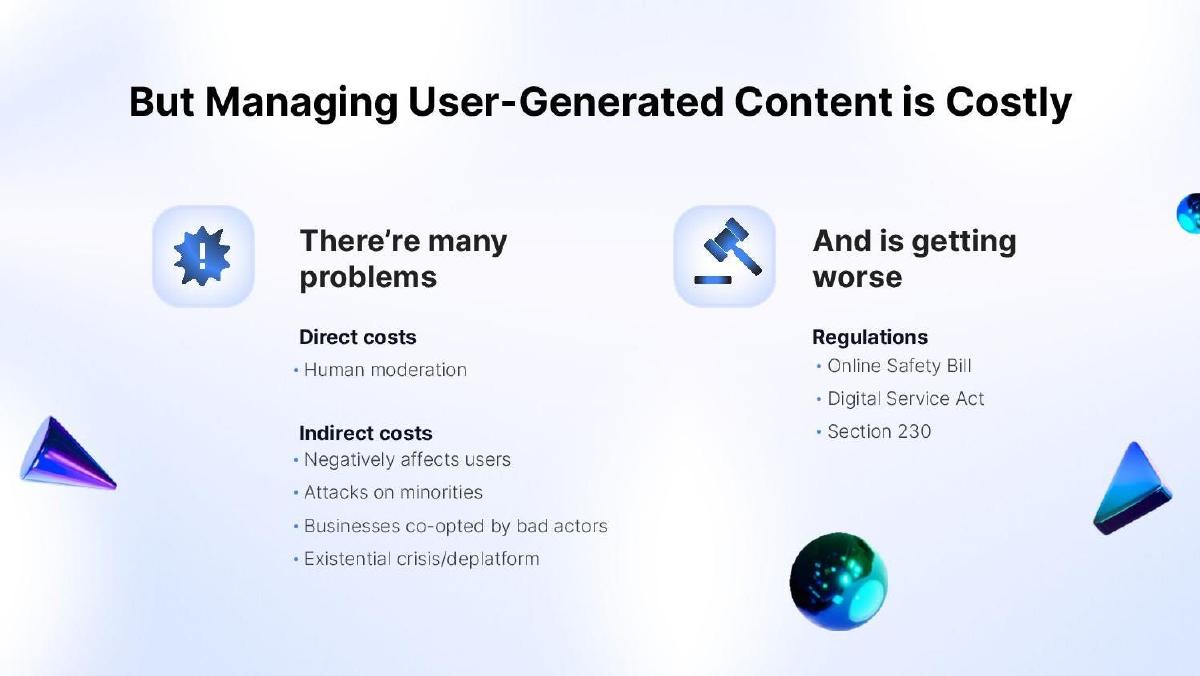 Checkstep pitch deck slide 3 of 7
