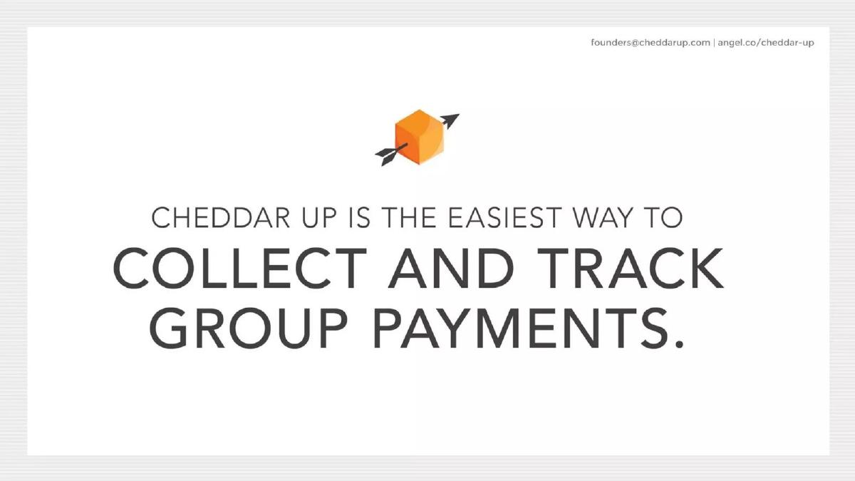 Cheddar Up pitch deck slide 5 of 16