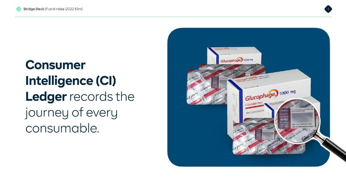 Chekkit Bridge pitch deck slide 5 of 31
