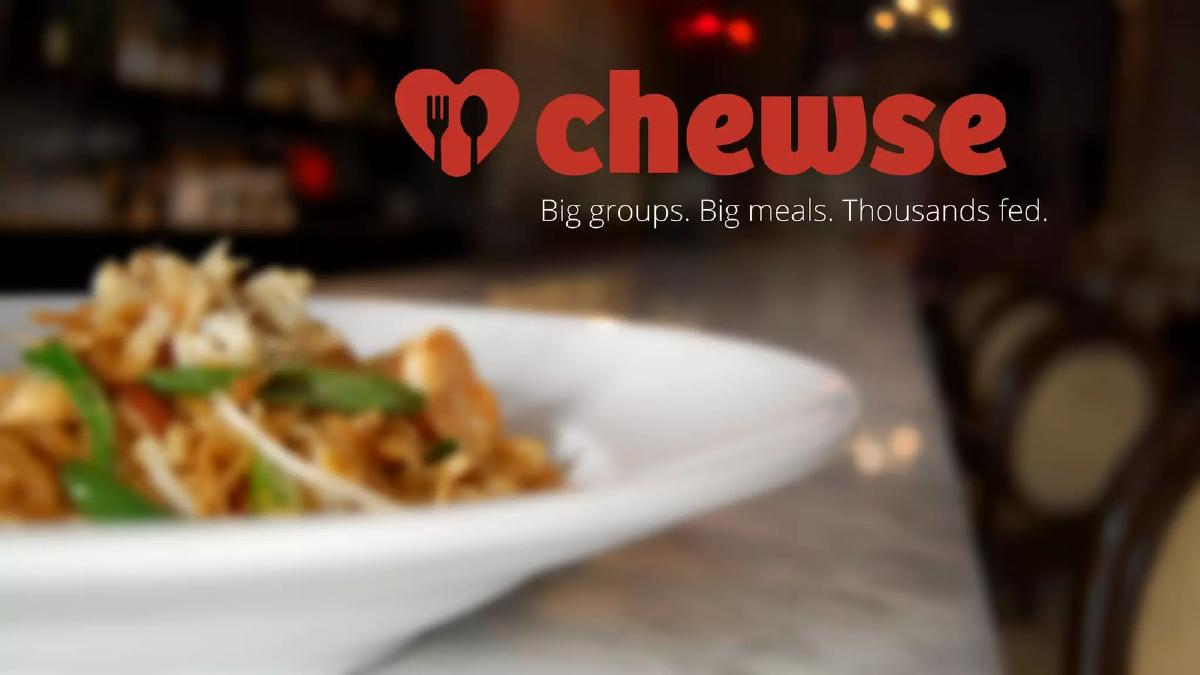Chewse pitch deck slide 1 of 12