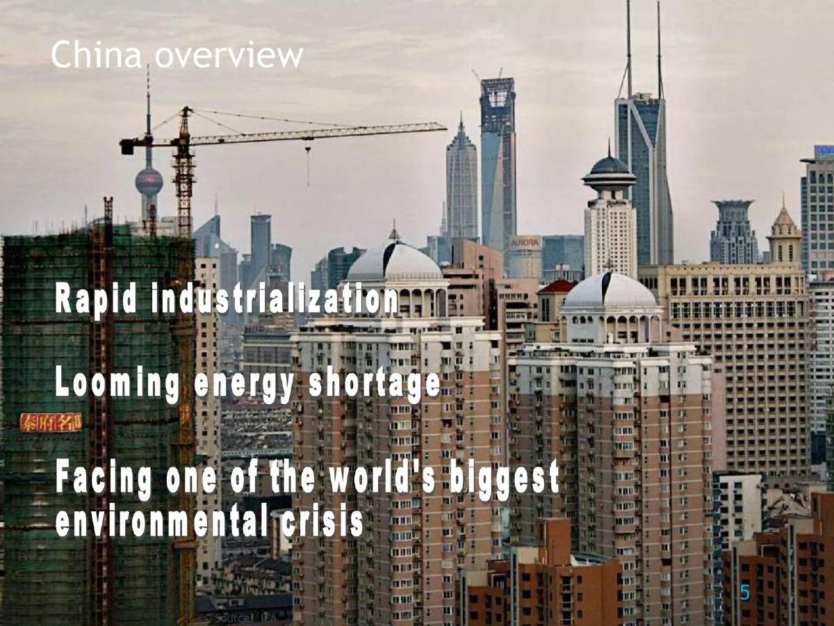 China Wind Power International Corp. pitch deck slide 5 of 21