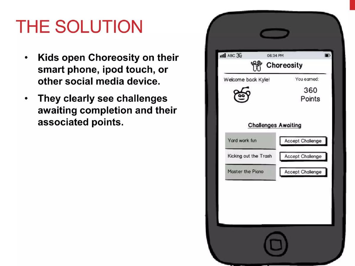 Choreosity pitch deck slide 6 of 21