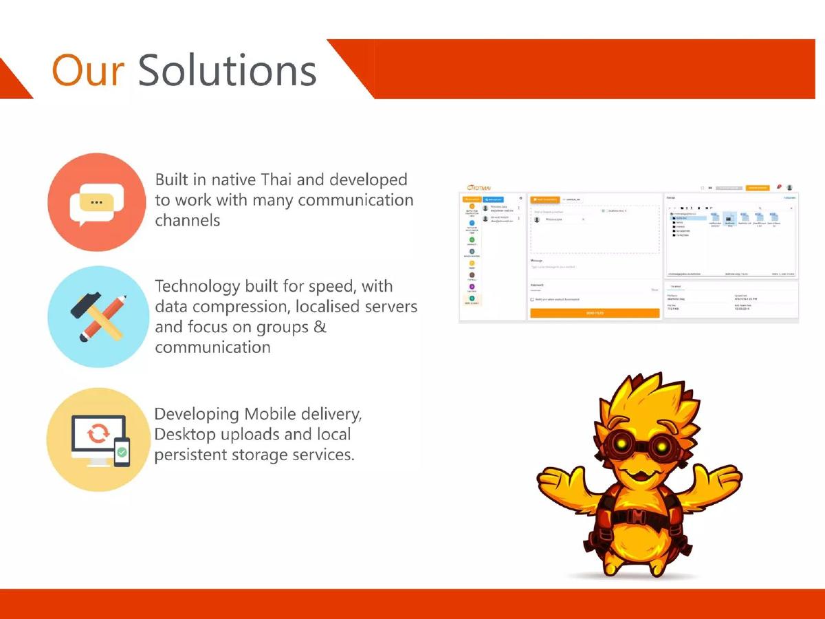 Chotmai pitch deck slide 5 of 15