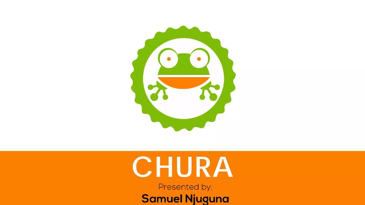 Chura pitch deck slide 1 of 14