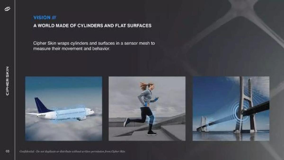 Cipher Skin pitch deck slide 3 of 27