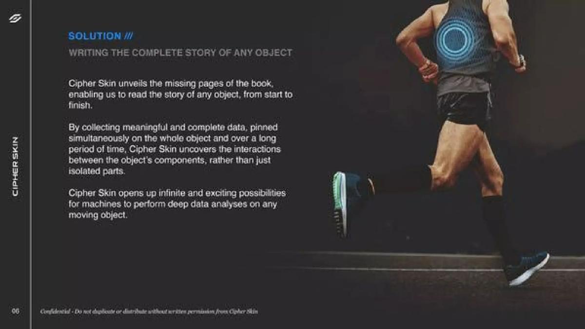 Cipher Skin pitch deck slide 6 of 27