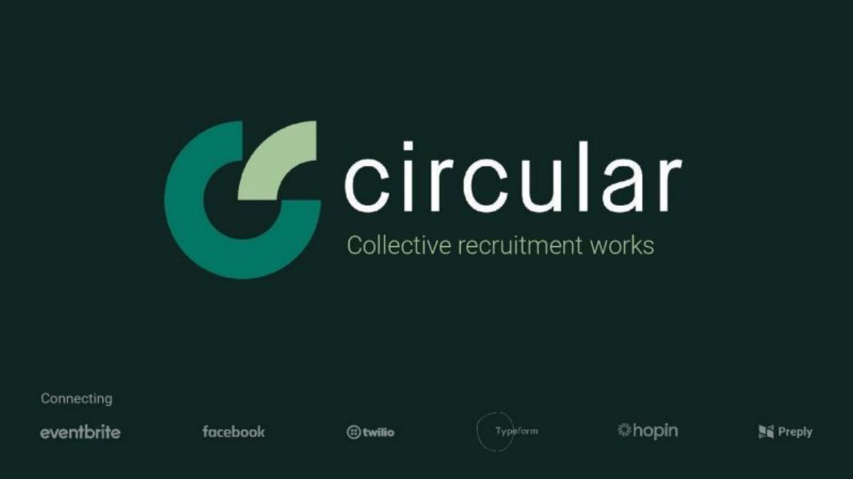 Circular pitch deck slide 1 of 11