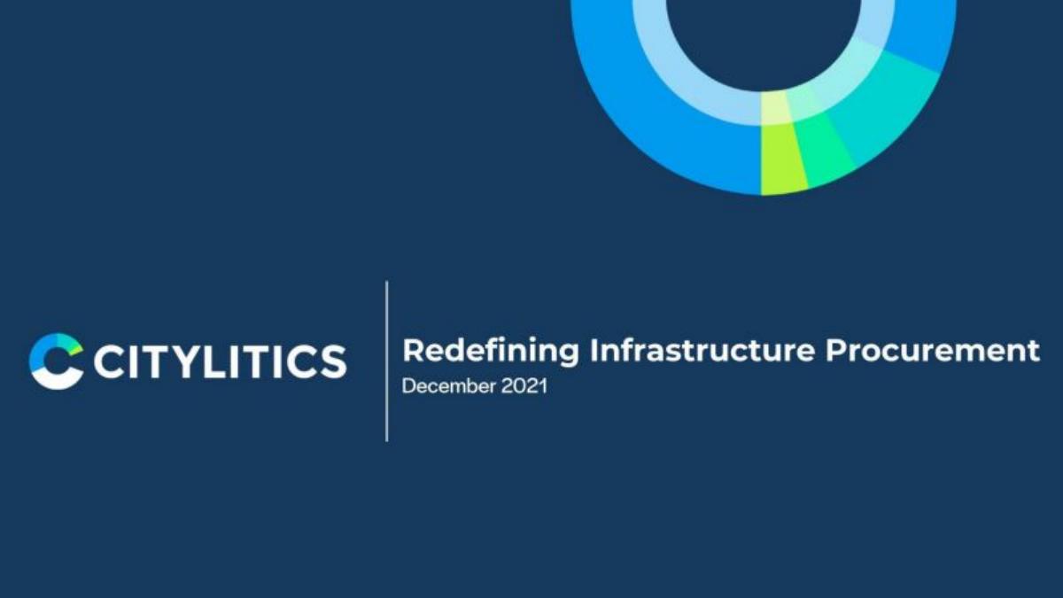 Citylitics pitch deck slide 1 of 14