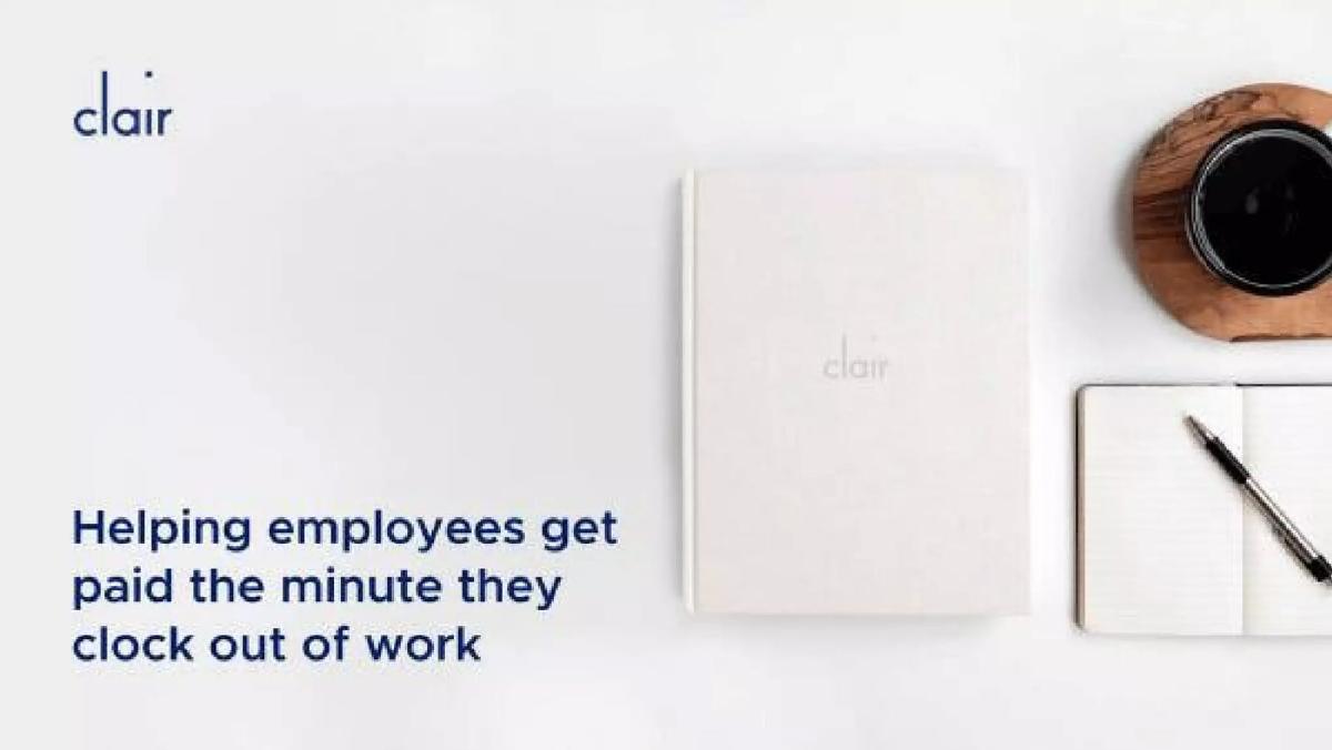 Clair pitch deck slide 1 of 11