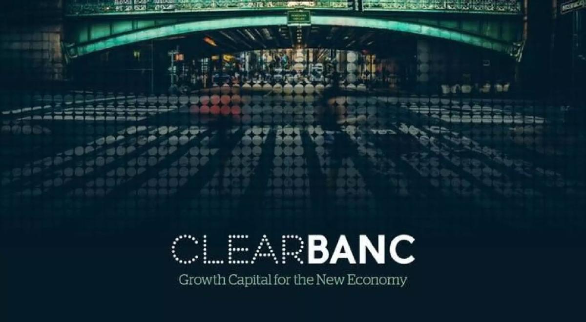 Clearbanc pitch deck slide 1 of 19