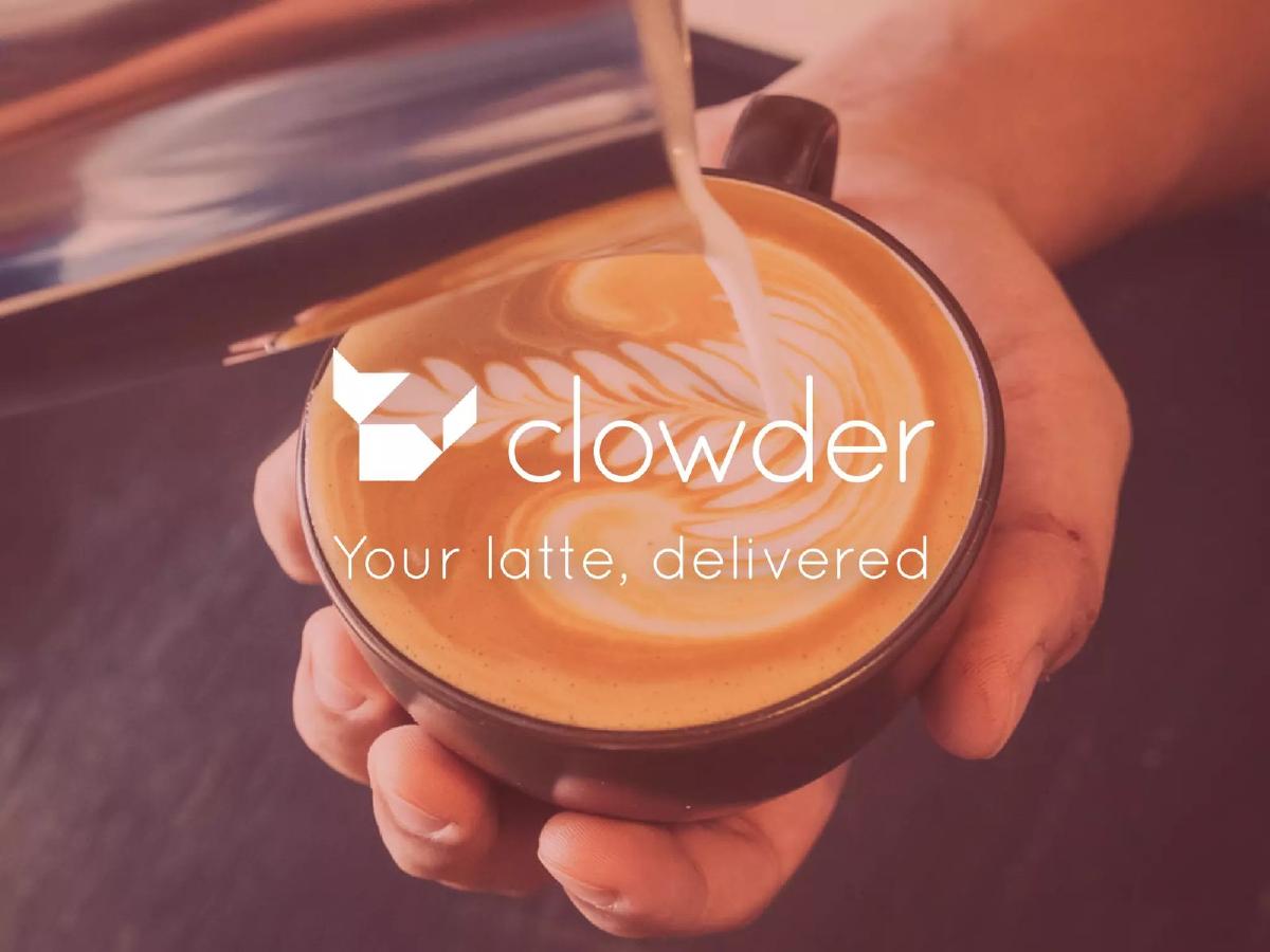 Clowder pitch deck slide 1 of 15
