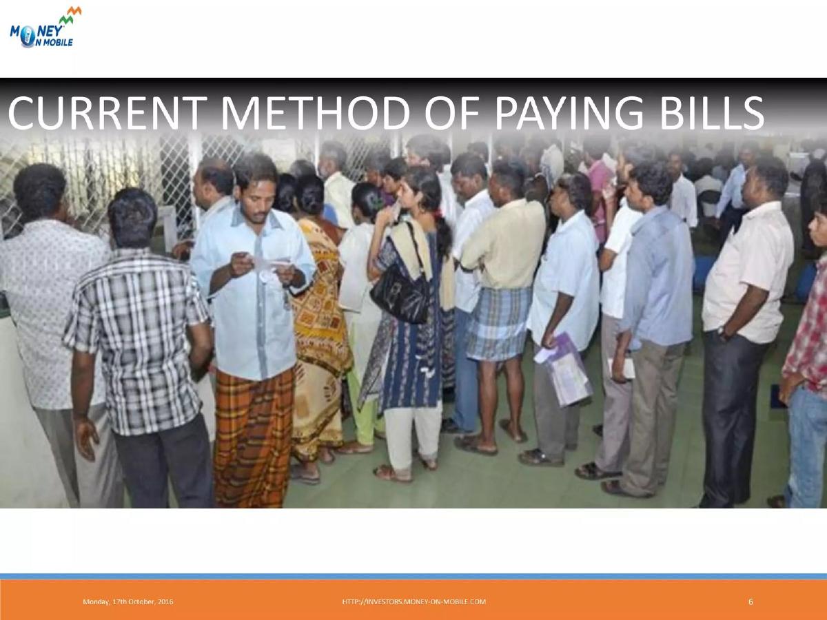 MoneyOnMobile (CLPI) pitch deck slide 6 of 24