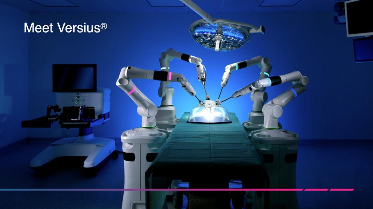 CMR Surgical pitch deck slide 6 of 17