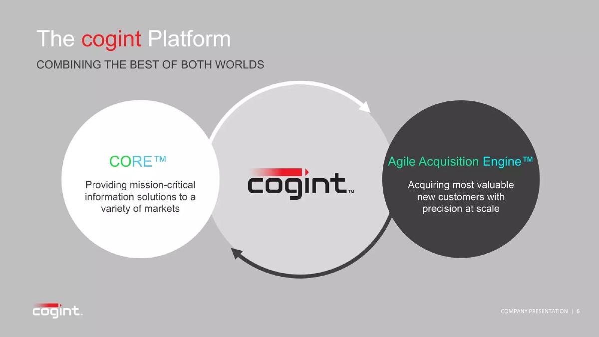 Cogint pitch deck slide 6 of 21
