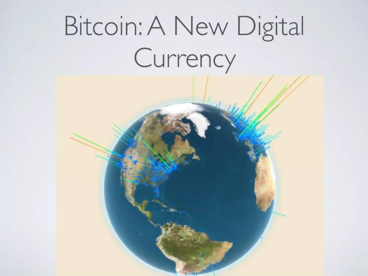 Coinbase pitch deck slide 3 of 11