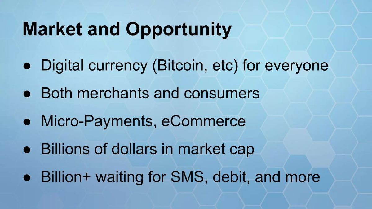 Coinleap pitch deck slide 2 of 9