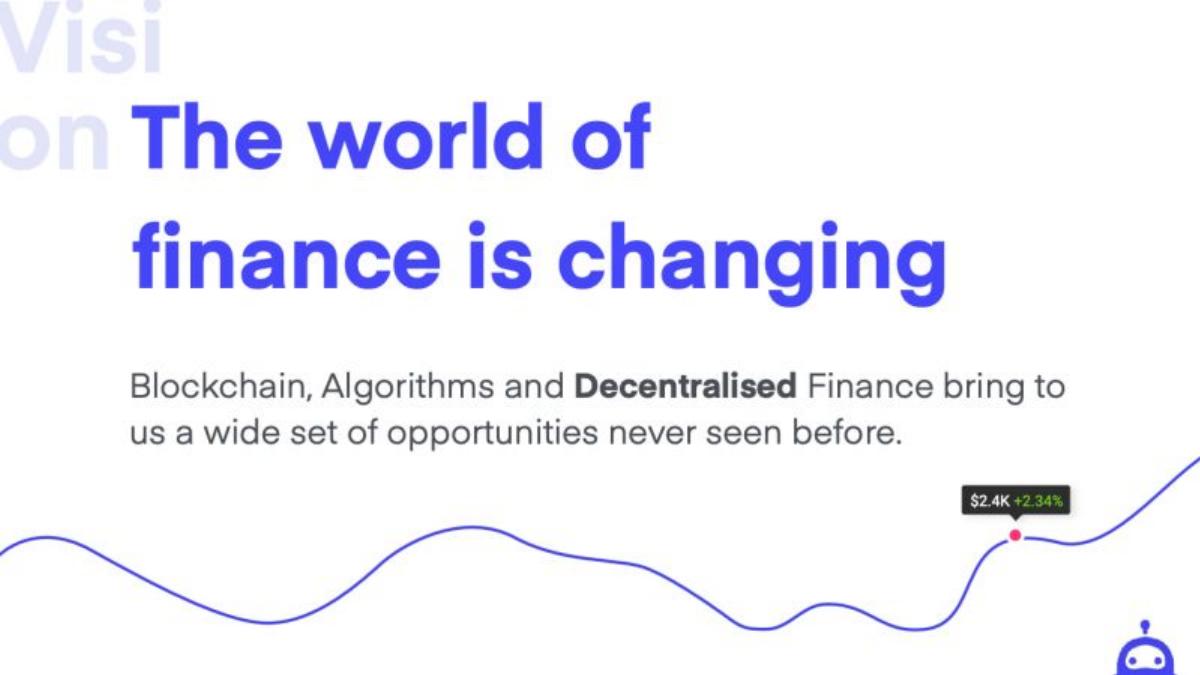 Coinrule pitch deck slide 2 of 13
