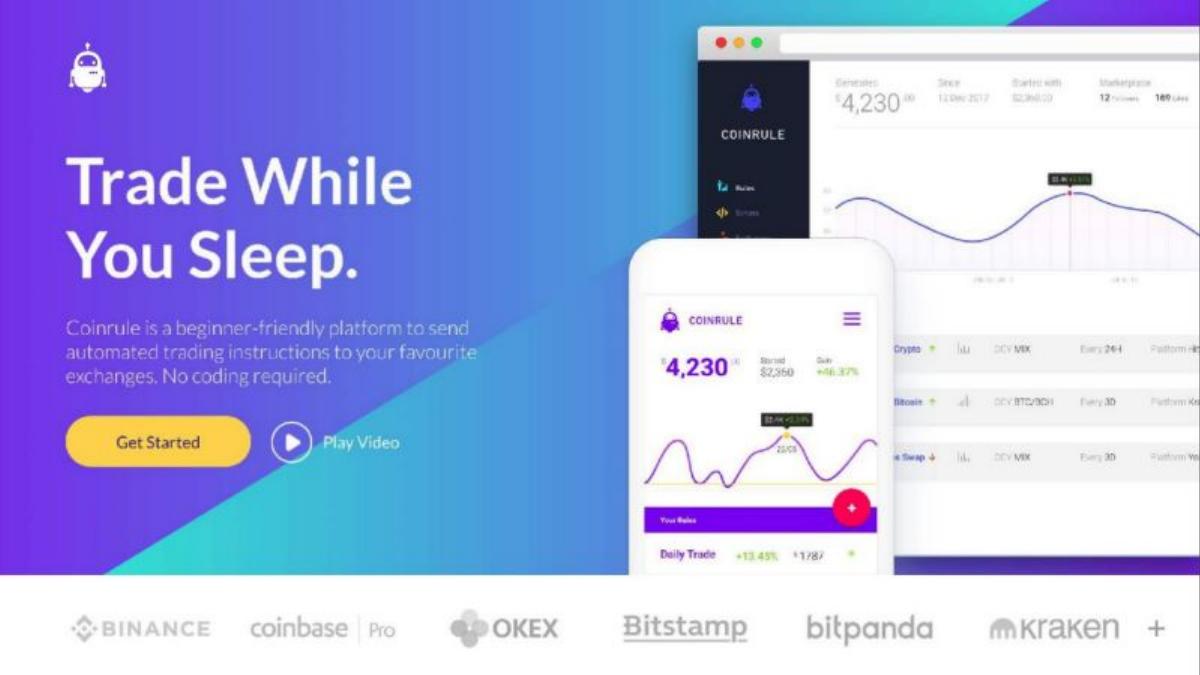 Coinrule pitch deck slide 5 of 13