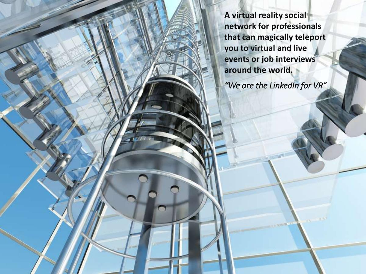 ConextVR pitch deck slide 2 of 11