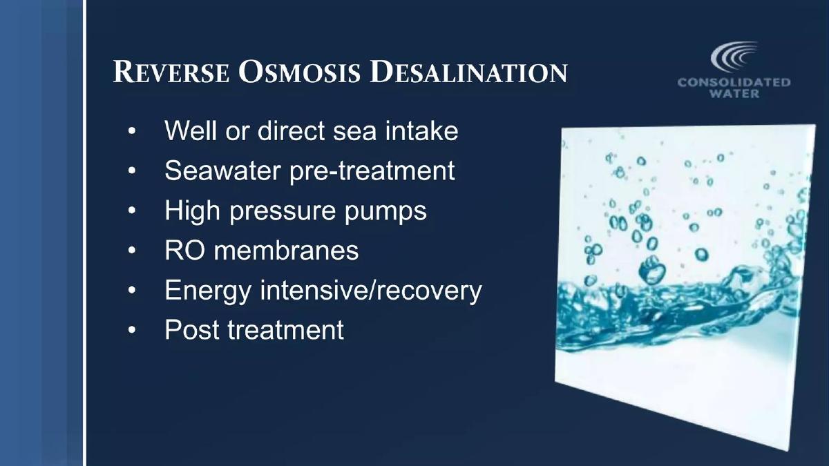 Consolidated Water pitch deck slide 6 of 15