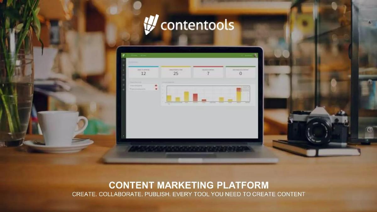 Contenttools pitch deck slide 1 of 15