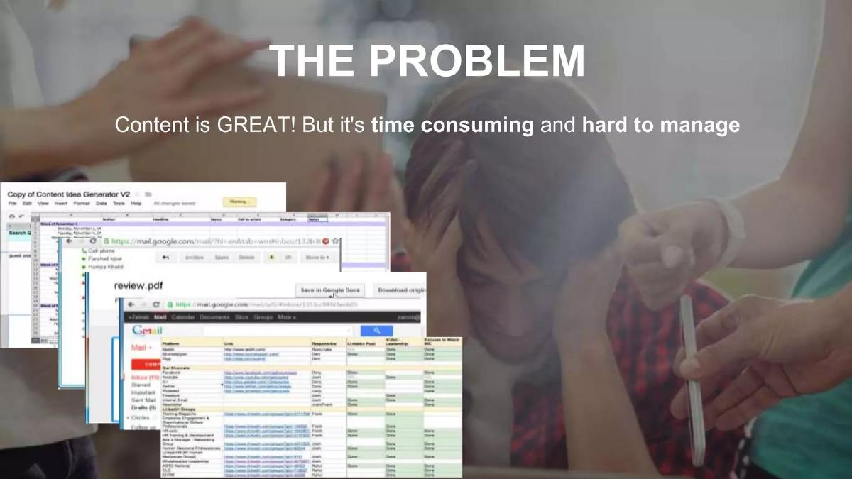 Contenttools pitch deck slide 2 of 15