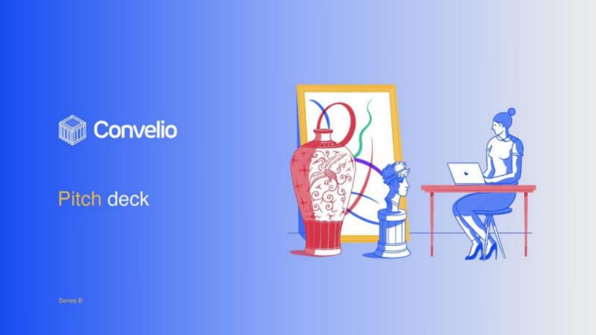 Convelio pitch deck slide 1 of 19