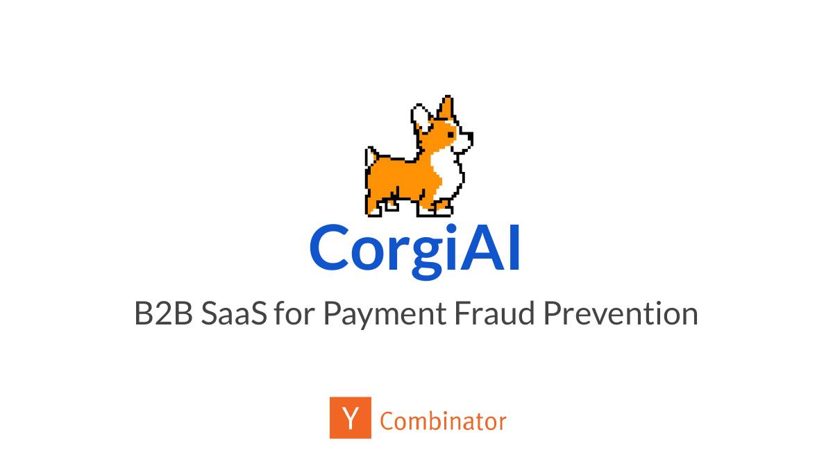 CorgiAI pitch deck slide 1 of 22
