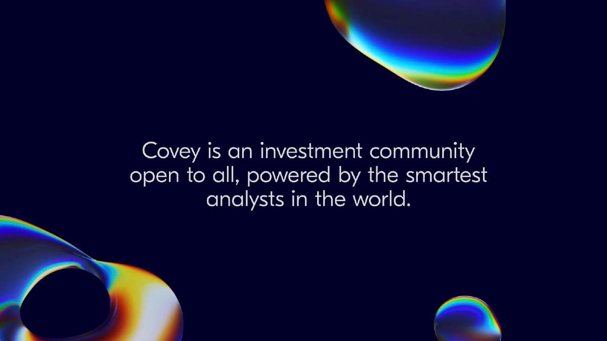 Covey pitch deck slide 5 of 13