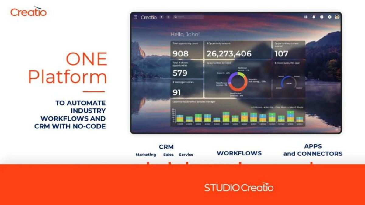 Creatio pitch deck slide 6 of 27
