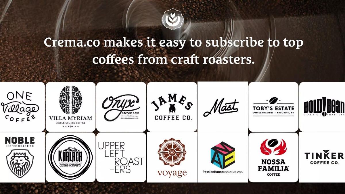 Crema.co pitch deck slide 4 of 11